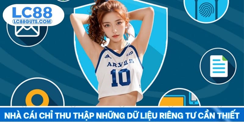 Quyền Riêng Tư LC88: Đảm Bảo An Toàn Dữ Liệu Cá Nhân 100% 6 Nhà cái chỉ thu thập những dữ liệu riêng tư cần thiết